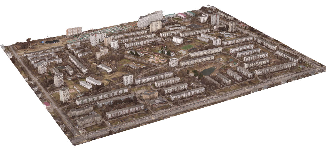 3D-модель района Зюзино